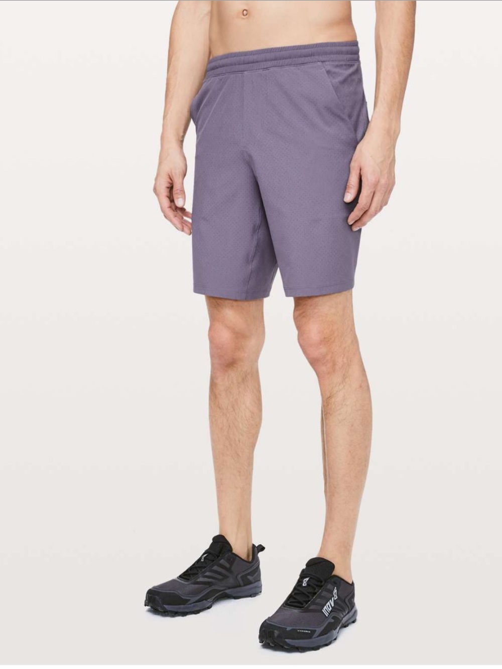 Lululemon Pace Breaker Short *Lined Perforated 9" Graphite Purple Size XXLarge